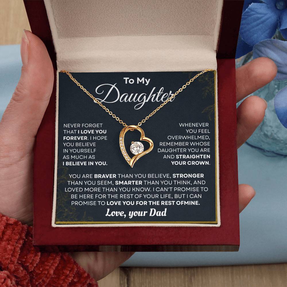 To My Daughter – Beautiful Jewelry Gift | Meaningful Birthday, Christmas & Graduation Gift