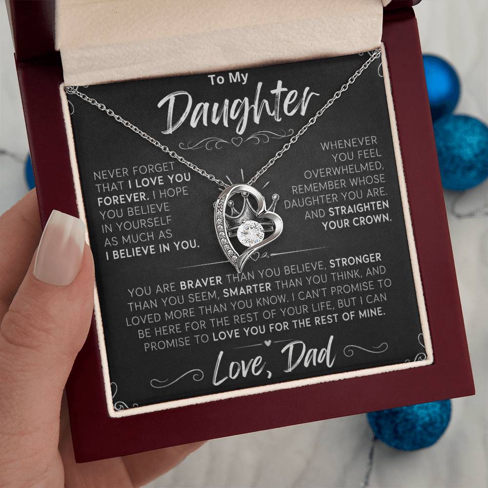 To My Beautiful Daughter – A Loving Jewelry Gift from Mommy, Perfect for Every Occasion