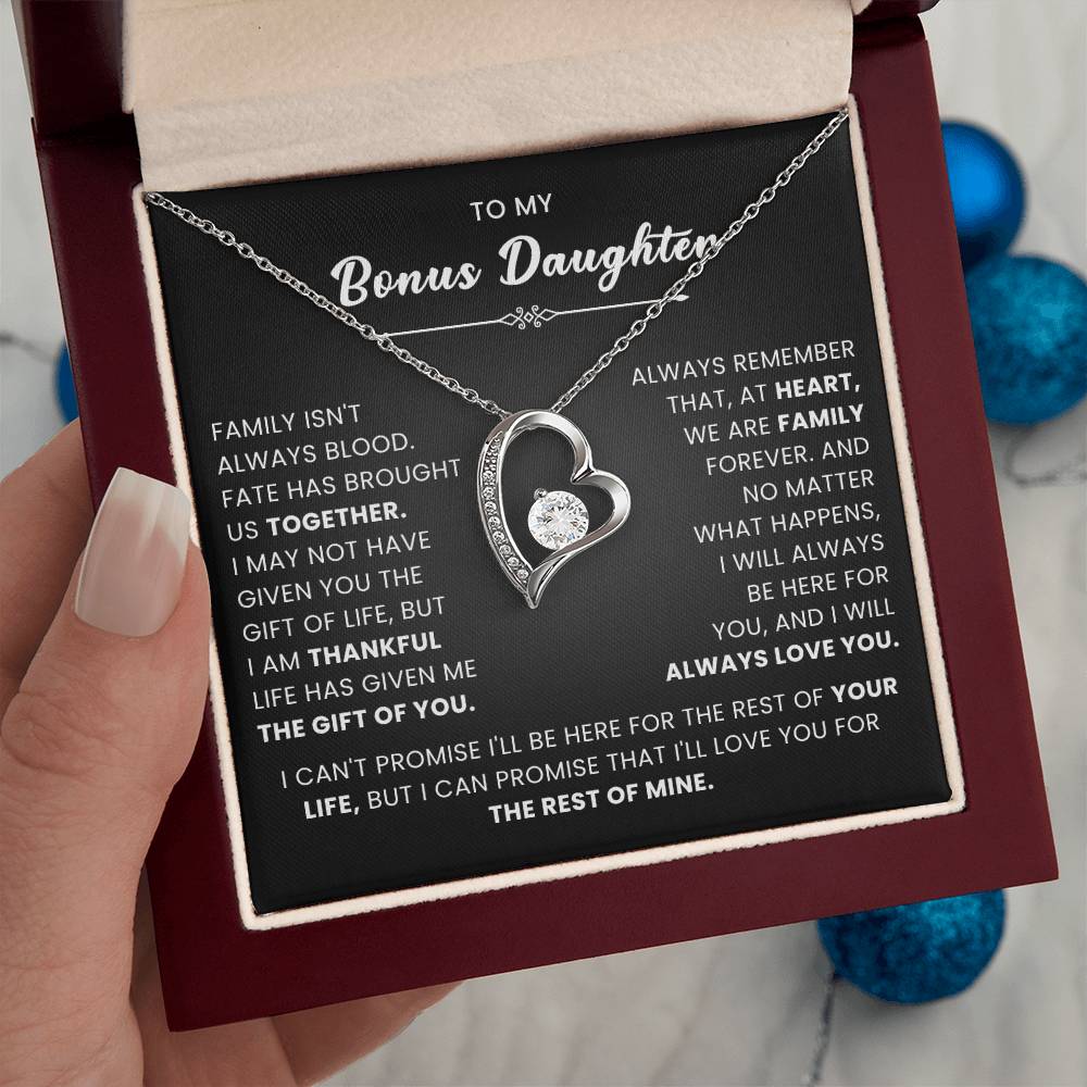 Jewelry Gifts for Stepdaughter at Wedding, Necklaces for Stepdaughter From Stepdad