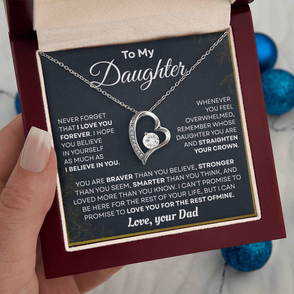 To My Daughter – Beautiful Jewelry Gift | Meaningful Birthday, Christmas & Graduation Gift