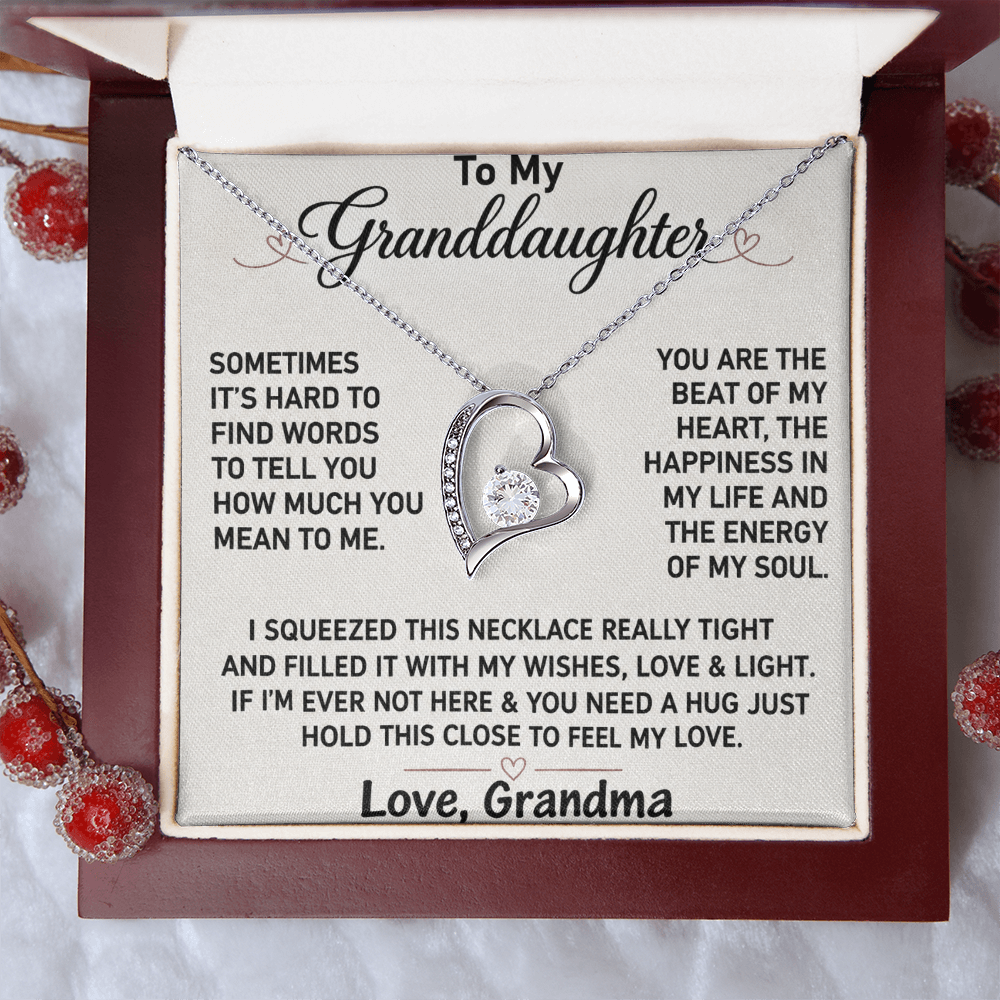 To My Beautiful Granddaughter - Meaningful Gift of Love and Connections