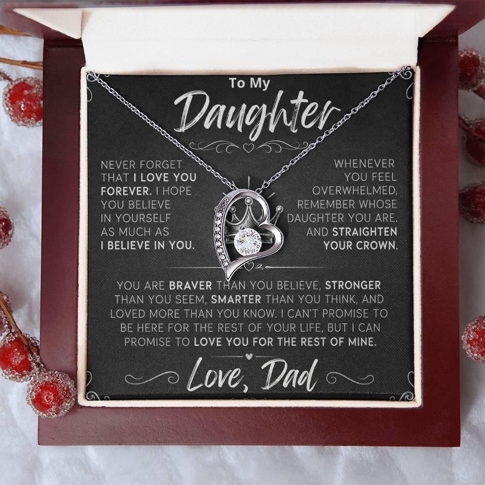 To My Beautiful Daughter – A Loving Jewelry Gift from Mommy, Perfect for Every Occasion