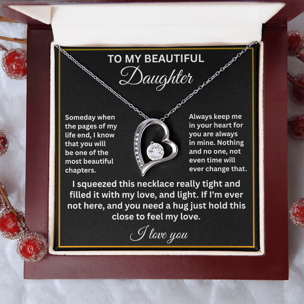 To My Amazing Daughter – You Will Always Be My Greatest Pride – Jewelry Gift