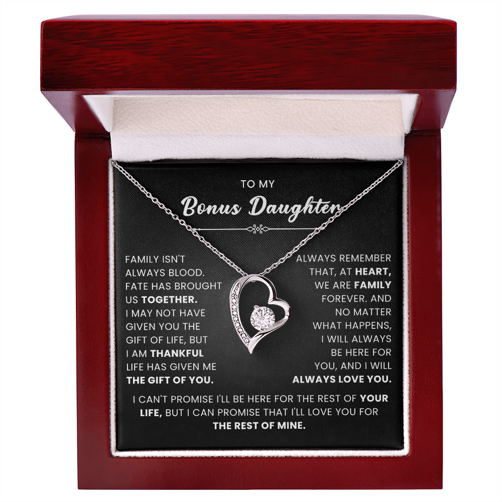 Jewelry Gifts for Stepdaughter at Wedding, Necklaces for Stepdaughter From Stepdad