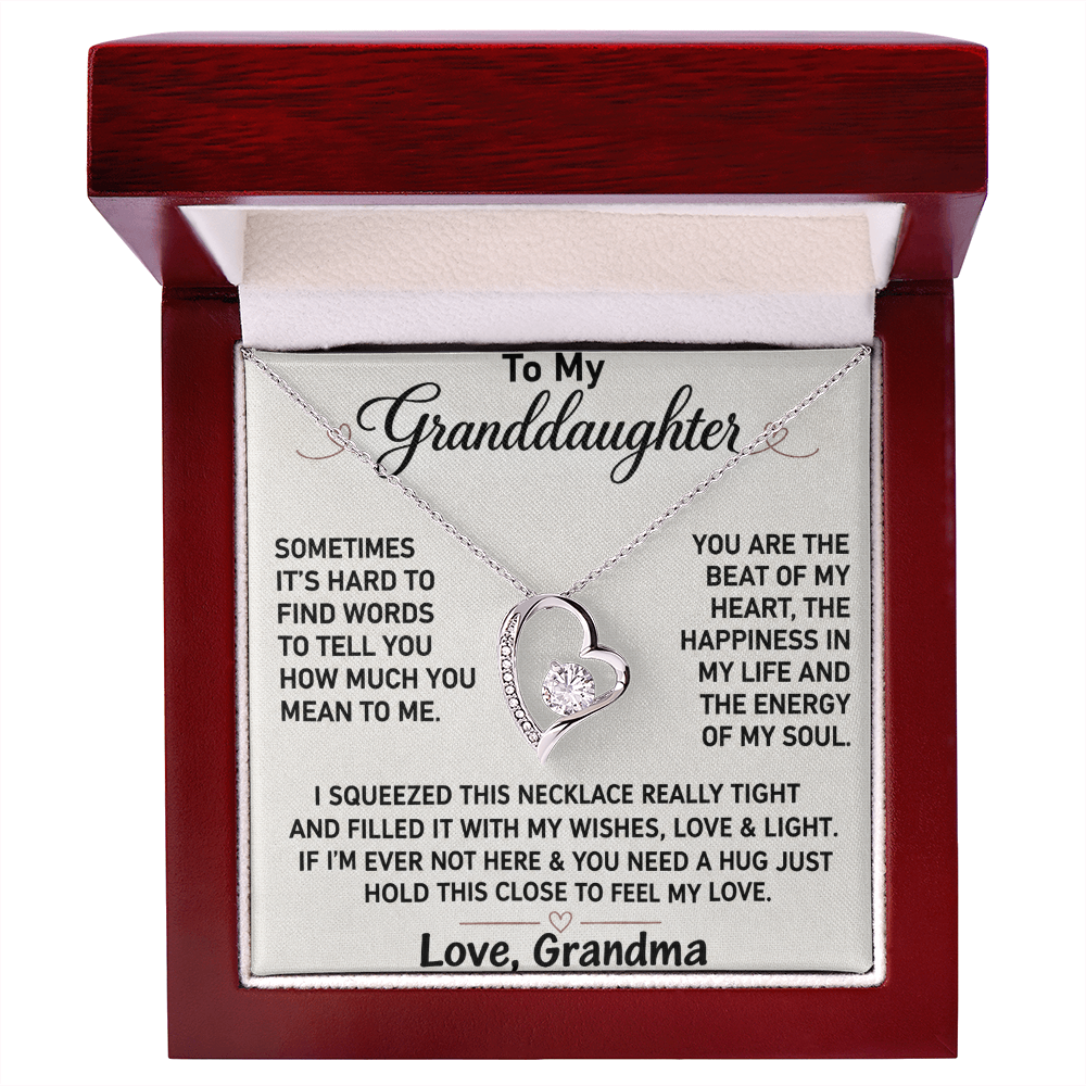 To My Beautiful Granddaughter - Meaningful Gift of Love and Connections