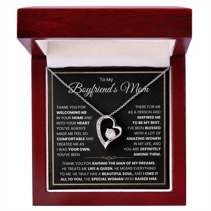 To My Boyfriend's Mom Necklace – Thoughtful Gift From Girlfriend