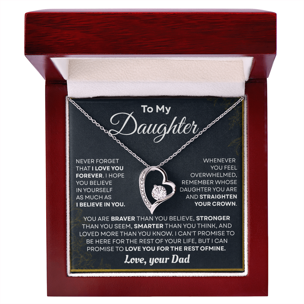 To My Daughter – Beautiful Jewelry Gift | Meaningful Birthday, Christmas & Graduation Gift