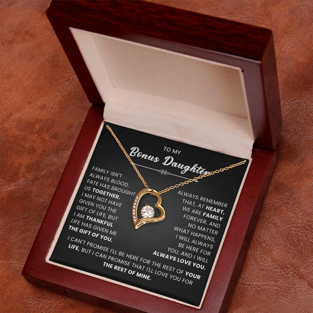 Jewelry Gifts for Stepdaughter at Wedding, Necklaces for Stepdaughter From Stepdad
