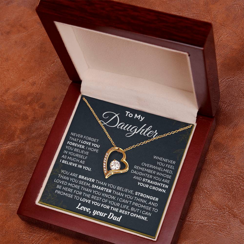 To My Daughter – Beautiful Jewelry Gift | Meaningful Birthday, Christmas & Graduation Gift