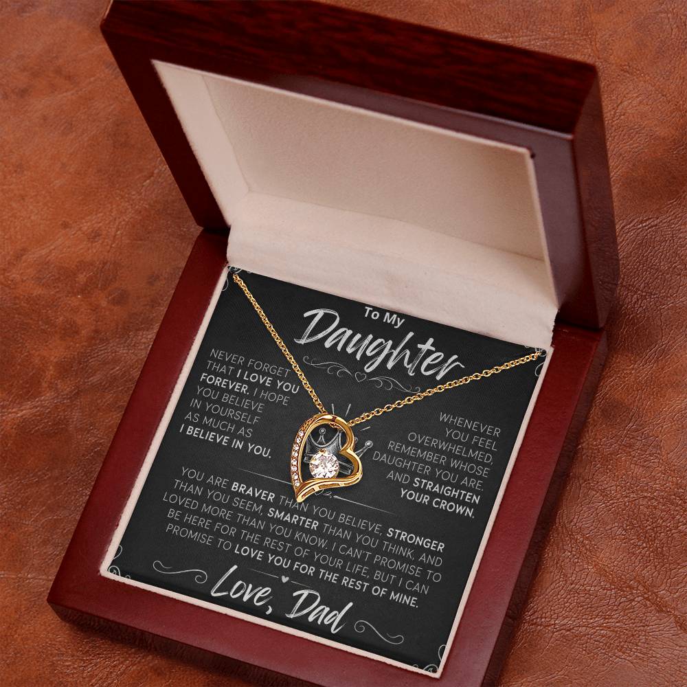 To My Beautiful Daughter – A Loving Jewelry Gift from Mommy, Perfect for Every Occasion
