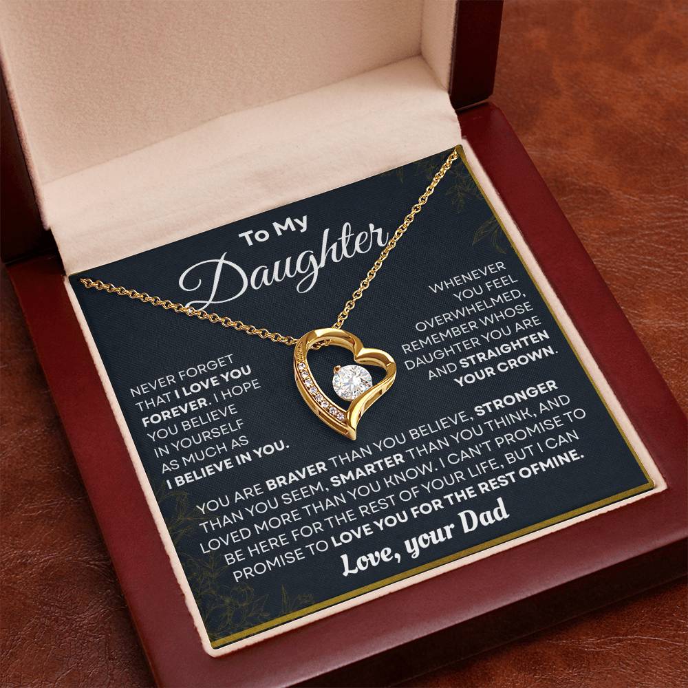 To My Daughter – Beautiful Jewelry Gift | Meaningful Birthday, Christmas & Graduation Gift