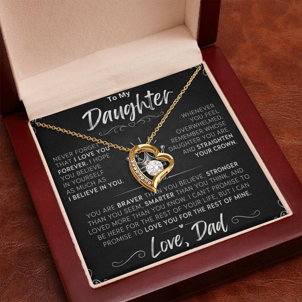 To My Beautiful Daughter – A Loving Jewelry Gift from Mommy, Perfect for Every Occasion