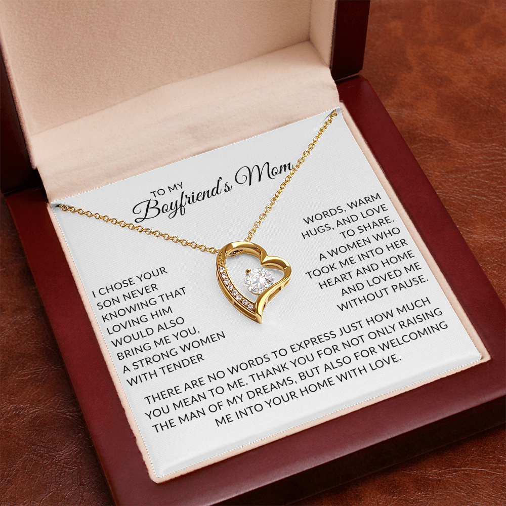 Necklace Gift for Boyfriend's Mom – Sentimental Jewelry for Mother's Day