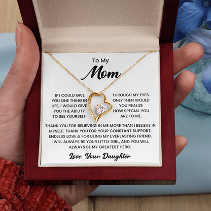 To My Mom Necklace Gifts Meaningful Gift to Mom From Son