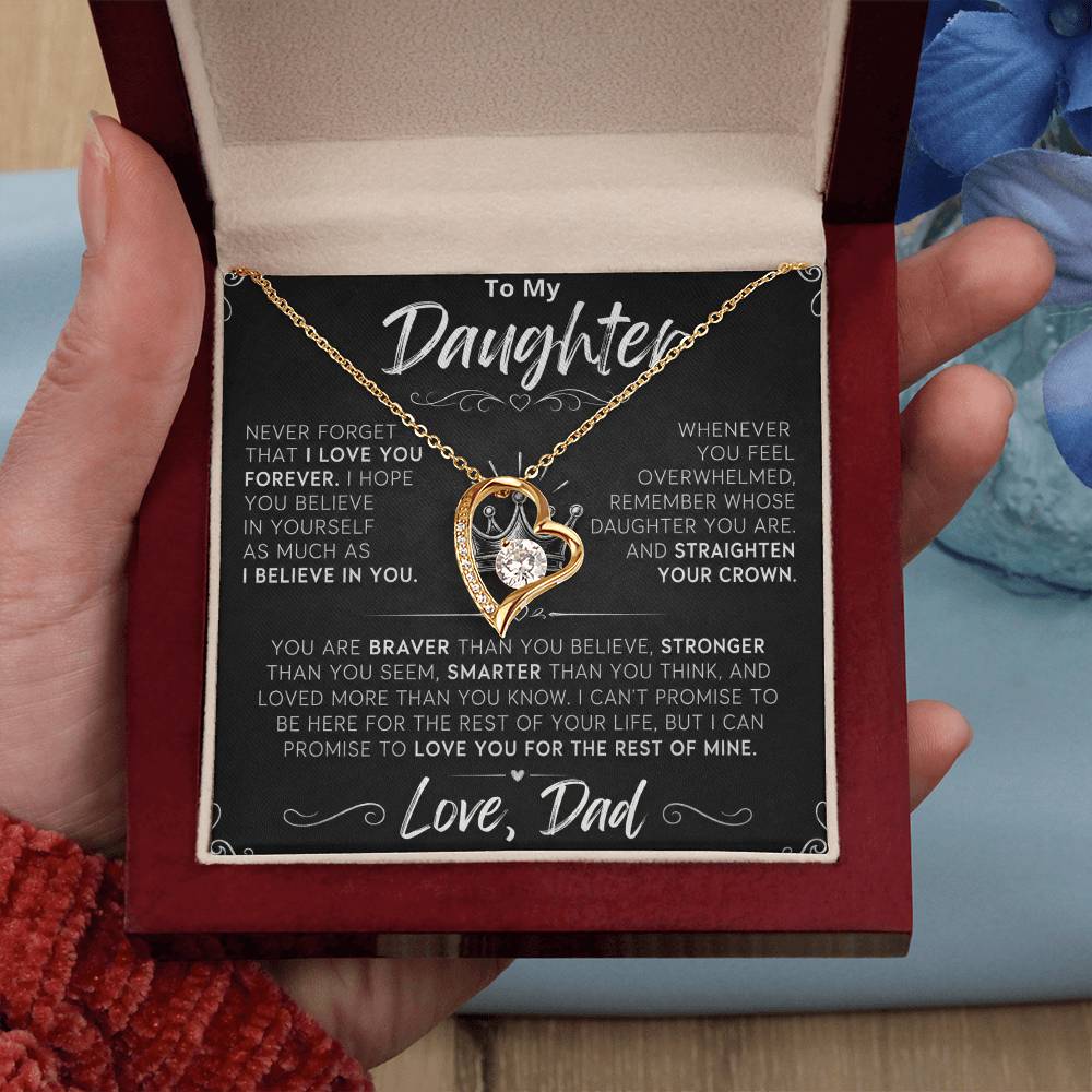 To My Beautiful Daughter – A Loving Jewelry Gift from Mommy, Perfect for Every Occasion