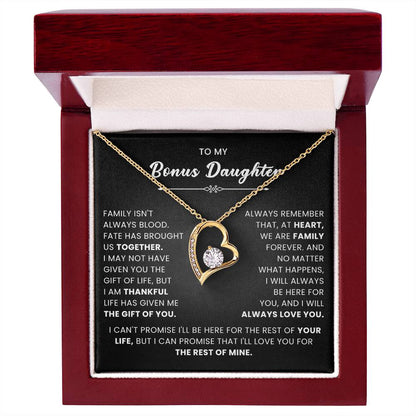 Jewelry Gifts for Stepdaughter at Wedding, Necklaces for Stepdaughter From Stepdad