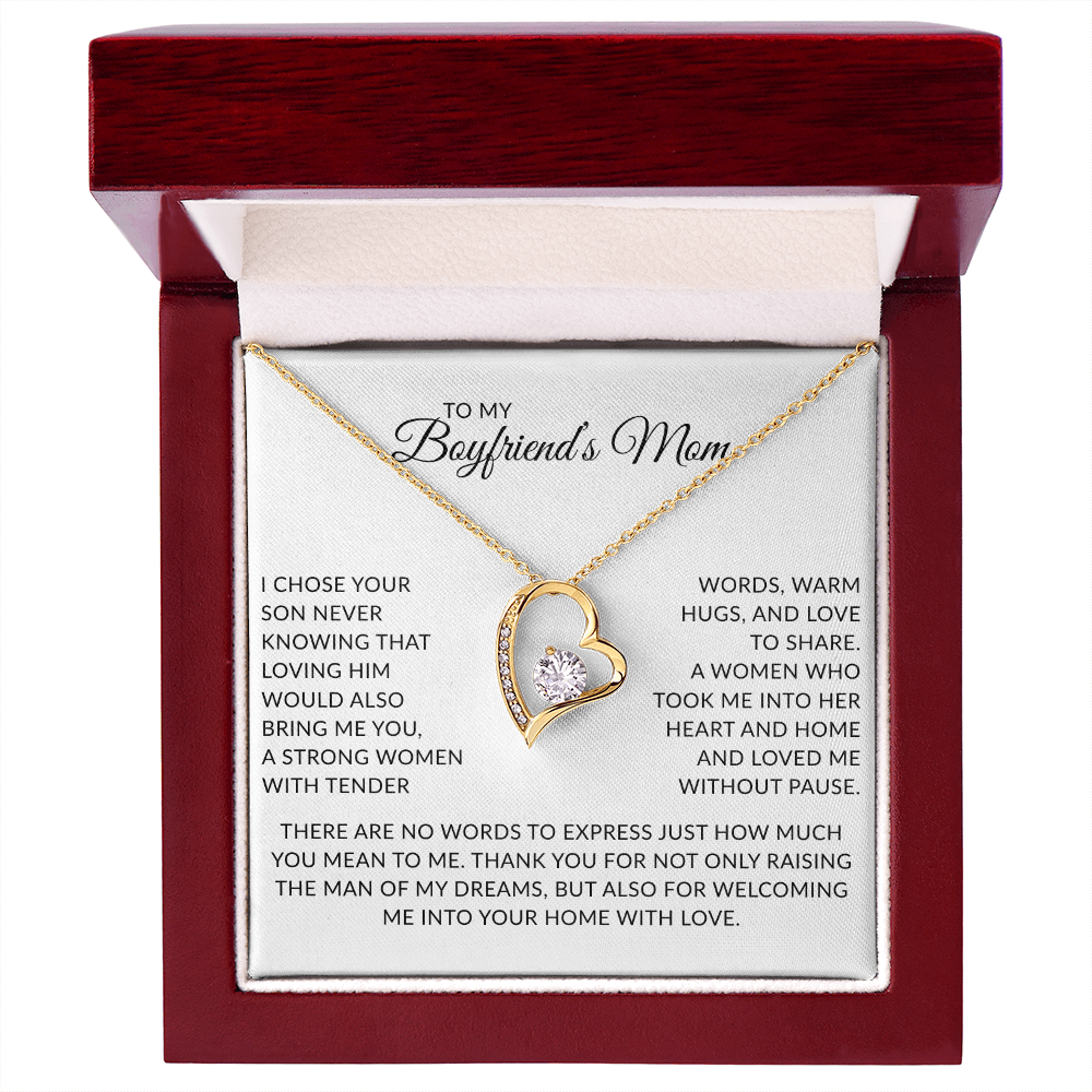 Necklace Gift for Boyfriend's Mom – Sentimental Jewelry for Mother's Day