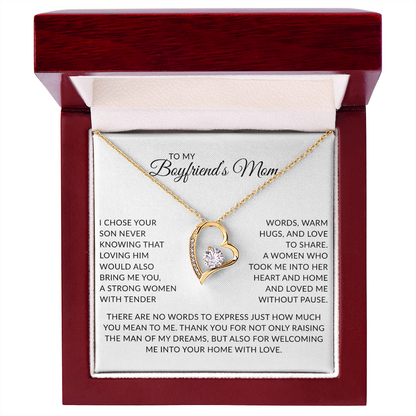 Necklace Gift for Boyfriend's Mom – Sentimental Jewelry for Mother's Day