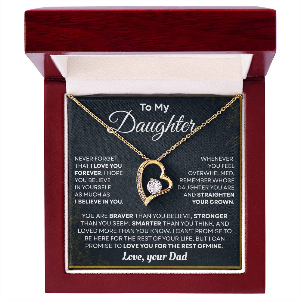 To My Daughter – Beautiful Jewelry Gift | Meaningful Birthday, Christmas & Graduation Gift
