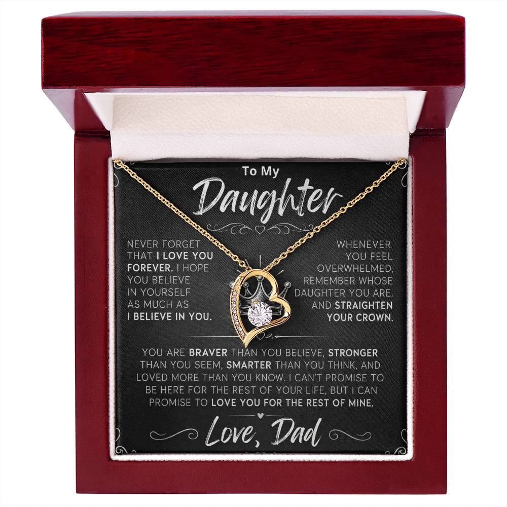 To My Beautiful Daughter – A Loving Jewelry Gift from Mommy, Perfect for Every Occasion