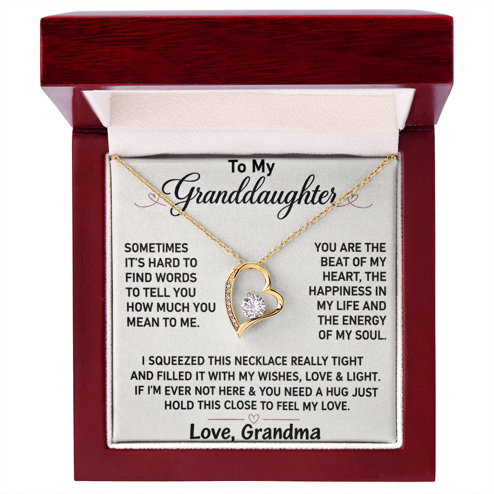 To My Beautiful Granddaughter - Meaningful Gift of Love and Connections