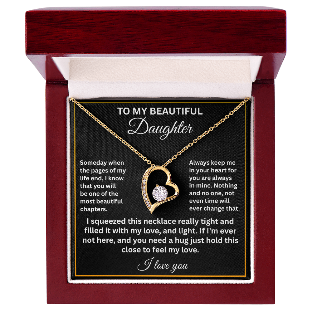 To My Amazing Daughter – You Will Always Be My Greatest Pride – Jewelry Gift