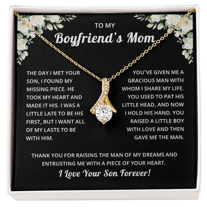 Mother's Day Gift for Boyfriend's Mom With Message Card and Jewelry Box