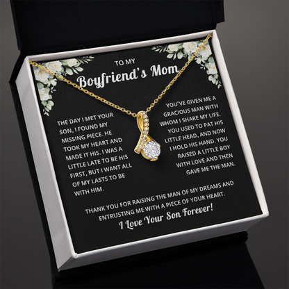 Mother's Day Gift for Boyfriend's Mom With Message Card and Jewelry Box