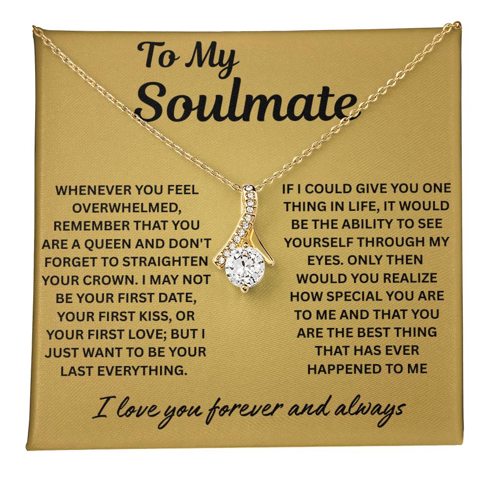 To My Beautiful Soulmate –  You Are the Most Beautiful Chapter in the Story of My Life