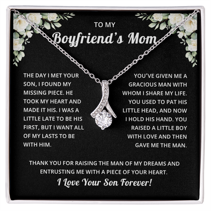 Mother's Day Gift for Boyfriend's Mom With Message Card and Jewelry Box