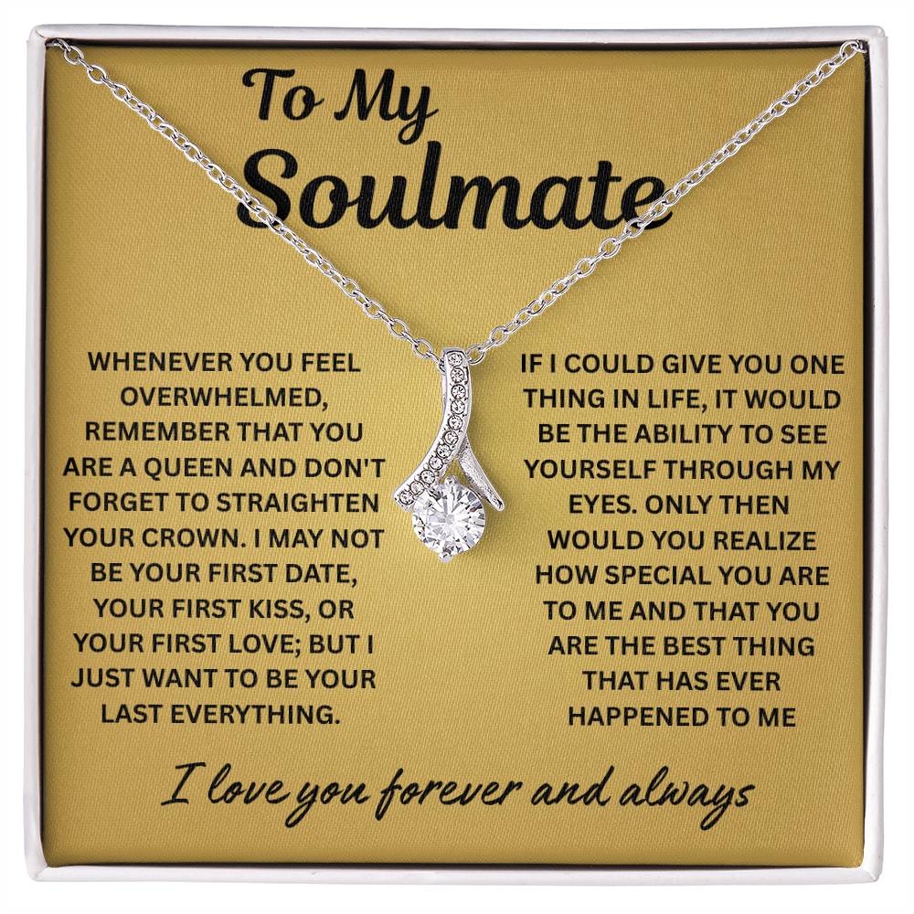 To My Beautiful Soulmate –  You Are the Most Beautiful Chapter in the Story of My Life