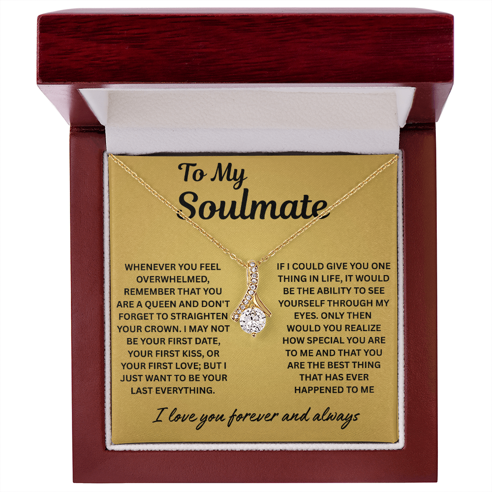 To My Beautiful Soulmate –  You Are the Most Beautiful Chapter in the Story of My Life