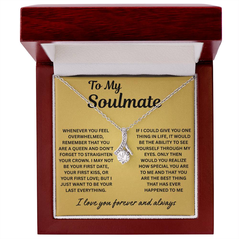 To My Beautiful Soulmate –  You Are the Most Beautiful Chapter in the Story of My Life