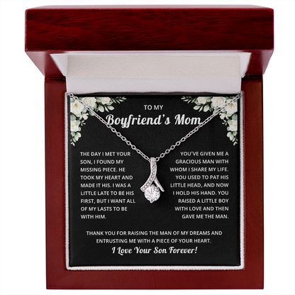 Mother's Day Gift for Boyfriend's Mom With Message Card and Jewelry Box