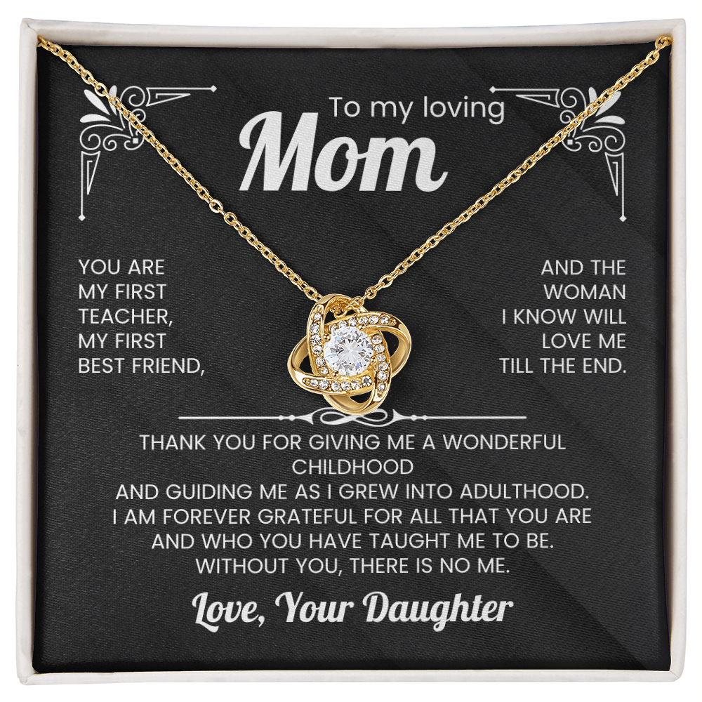 To My Mom Necklace from Daughter | #1 Meaningful 2026 Forever Love Gift