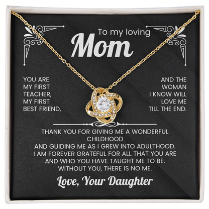 To My Mom Necklace from Daughter | #1 Meaningful 2026 Forever Love Gift