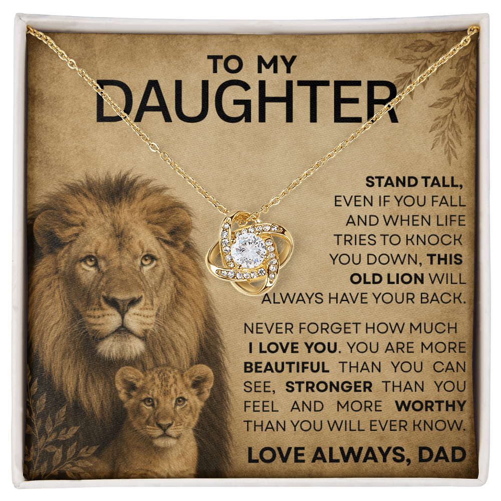 To My Beautiful Daughter | Never Forget How Much I Love You | Heartfelt Jewelry Gift