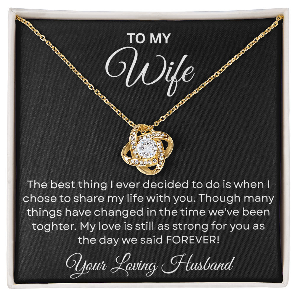 To My Wife - Thank You for Being My Forever and My Peace - Gift for Her
