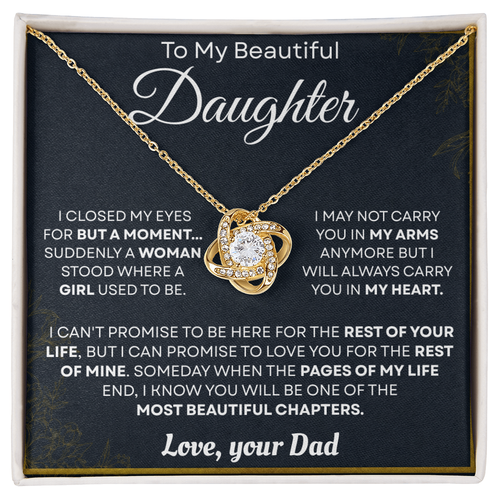 To My Amazing Daughter – You Are the Greatest Blessing in My Life – Jewelry Gift