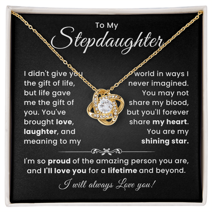 Bonus Daughter Gifts From Stepdad Stepmom With Heartfelt Message & Gift Box