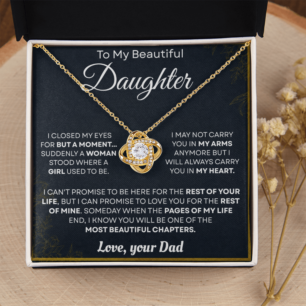 To My Amazing Daughter – You Are the Greatest Blessing in My Life – Jewelry Gift