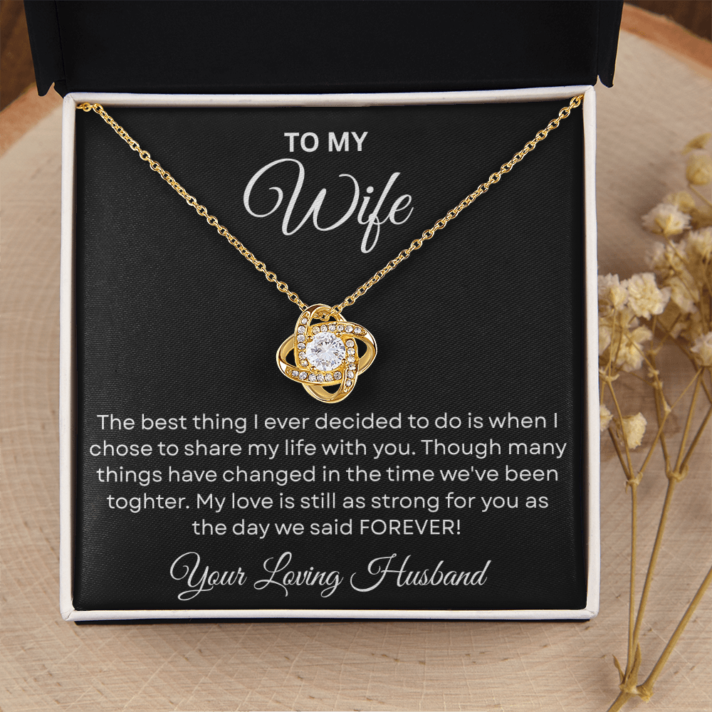 To My Wife - Thank You for Being My Forever and My Peace - Gift for Her