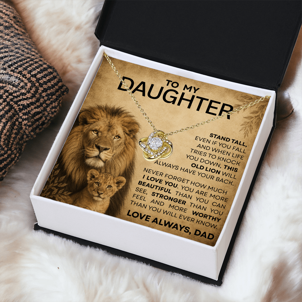 To My Beautiful Daughter | Never Forget How Much I Love You | Heartfelt Jewelry Gift