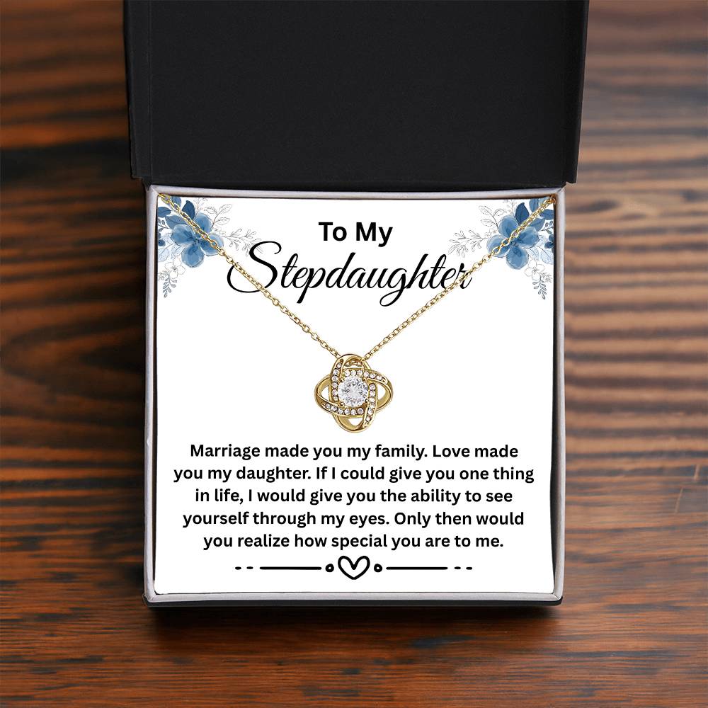 To My Stepdaughter - I Will Forever Love You - Necklace
