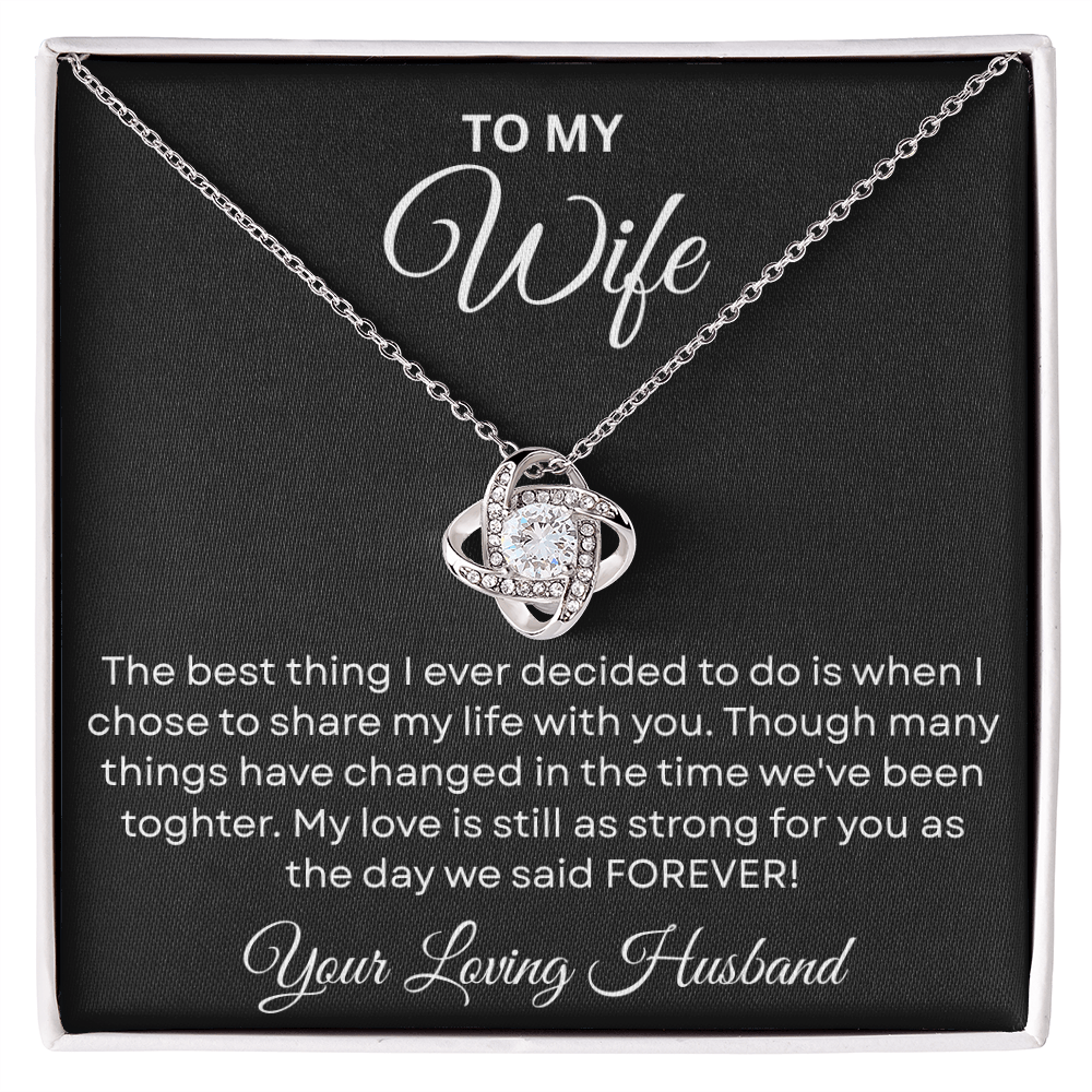 To My Wife - Thank You for Being My Forever and My Peace - Gift for Her