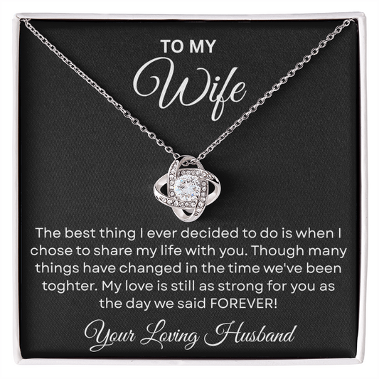 To My Wife - Thank You for Being My Forever and My Peace - Gift for Her