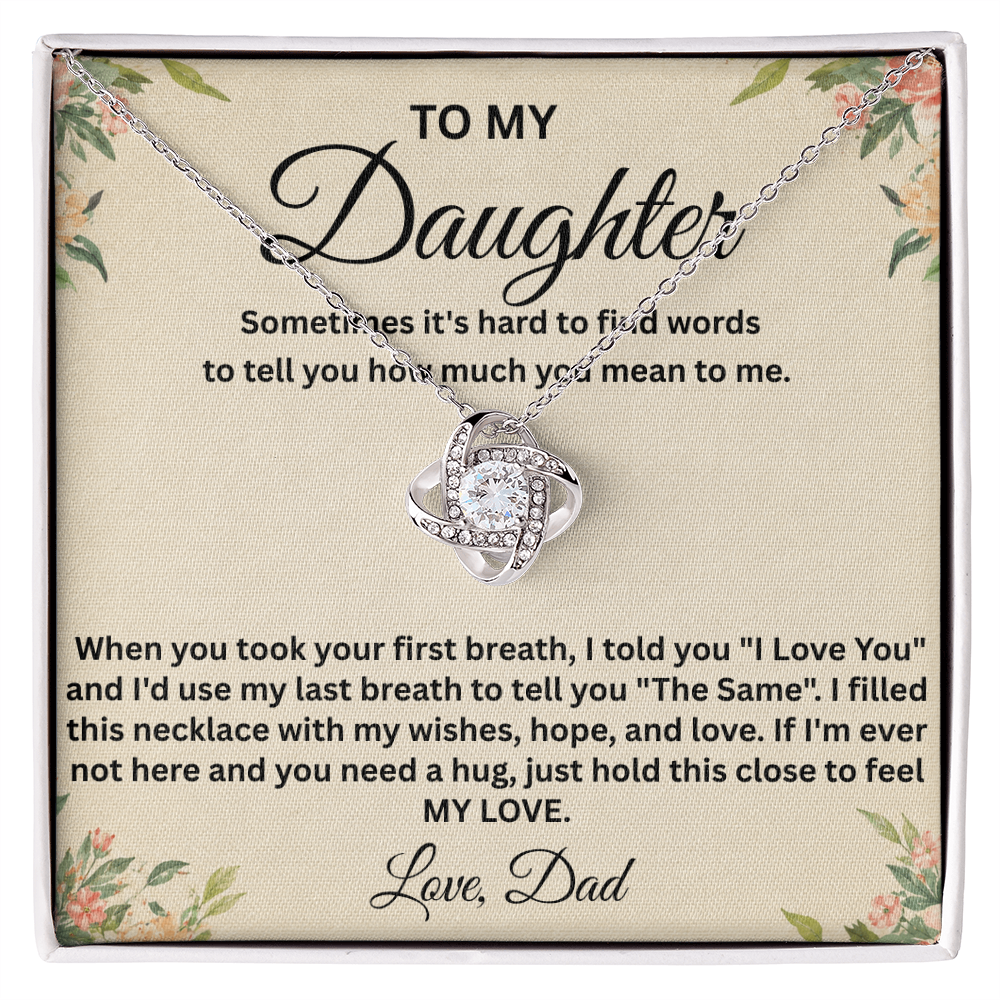 To My Amazing Daughter | My Love Will Always Be with You | Beautiful Jewelry Gift