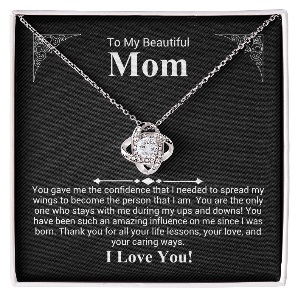 To My Mom Gift from Son | 2026 Best Selling "Strength & Love" Necklace