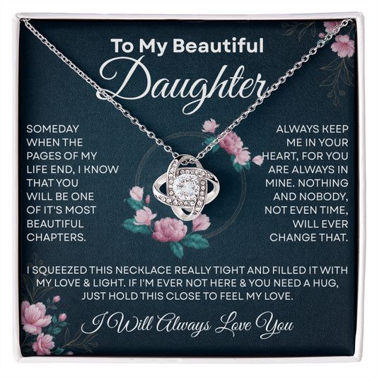 To My Badass Daughter | Stay Strong, Fearless & Unstoppable | Meaningful Jewelry Gift