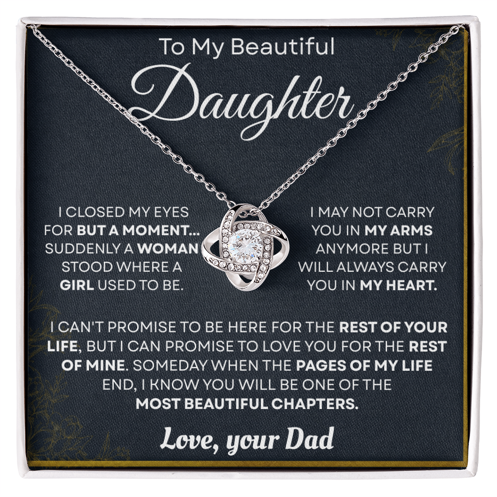 To My Amazing Daughter – You Are the Greatest Blessing in My Life – Jewelry Gift